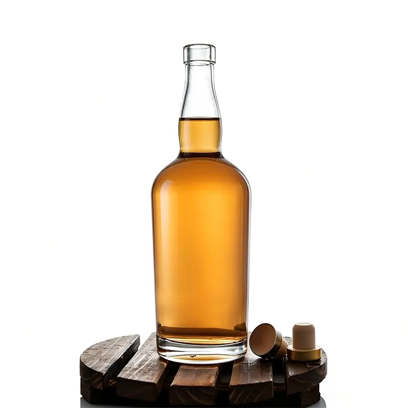 750ml Tennessee Glass Bottle Liquor Top Top
