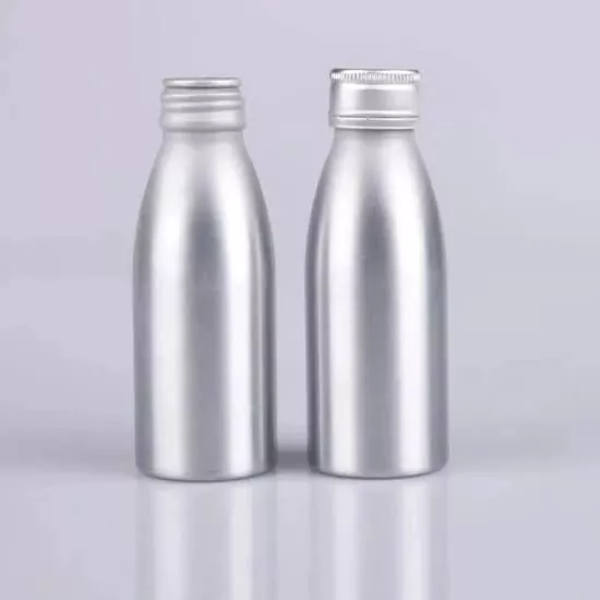 Μίνι μπουκάλι ποτού αλουμινίου 100 ml για αποστάγματα ταξιδιού