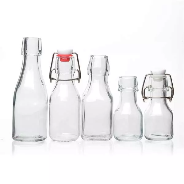 200ml Glass Bottles With Snap Lids - HYT Packaging